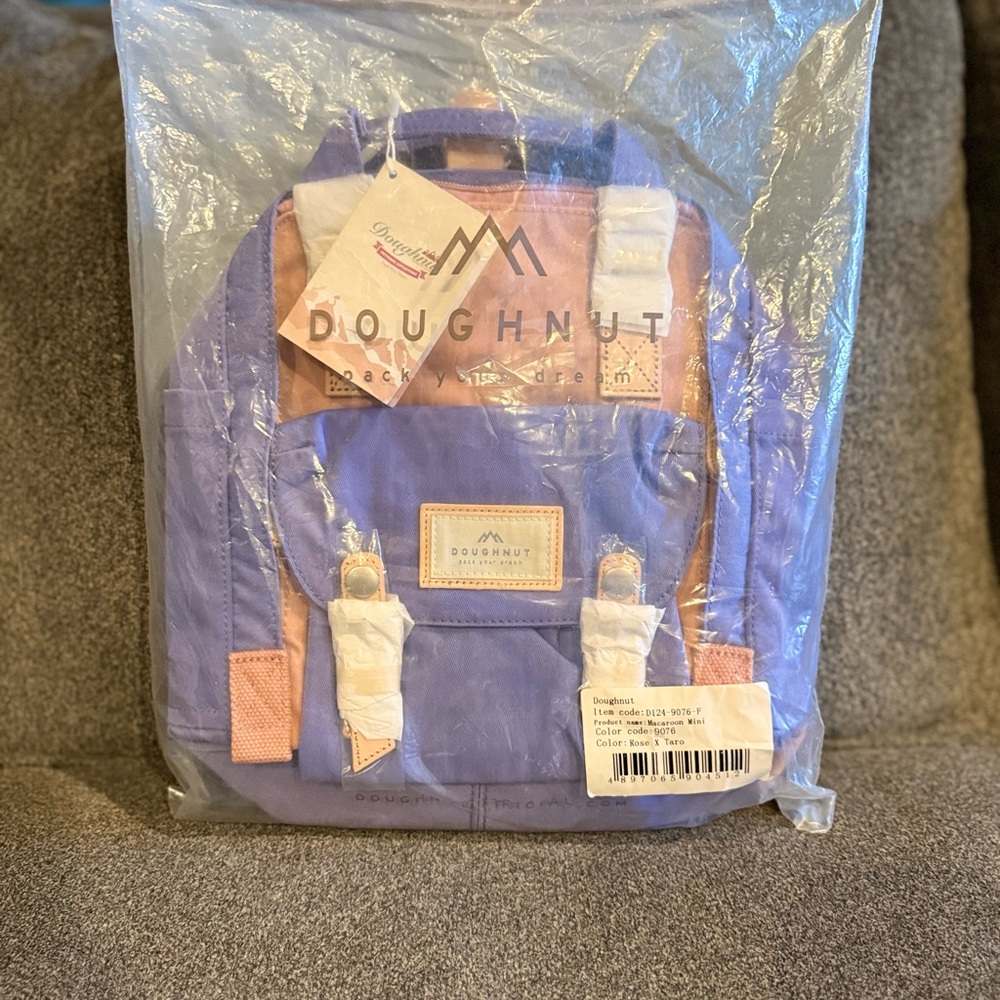 NWT Doughnut Rose x Taro Macaron Mini, still in original packaging